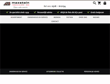 Tablet Screenshot of maxstein.nl
